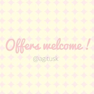 Offers are welcomed 🥰